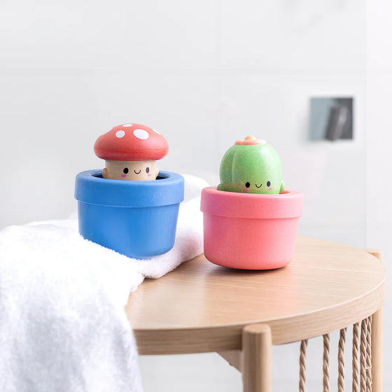 Jouet de bain champignon pop-up Tiger Tribe – jeu d’eau bébé