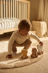 Trois jouets en bois à roulettes Jollies Jollein