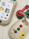 Jouet telephone bebe eveil Konges Slojd imitation smartphone enfant