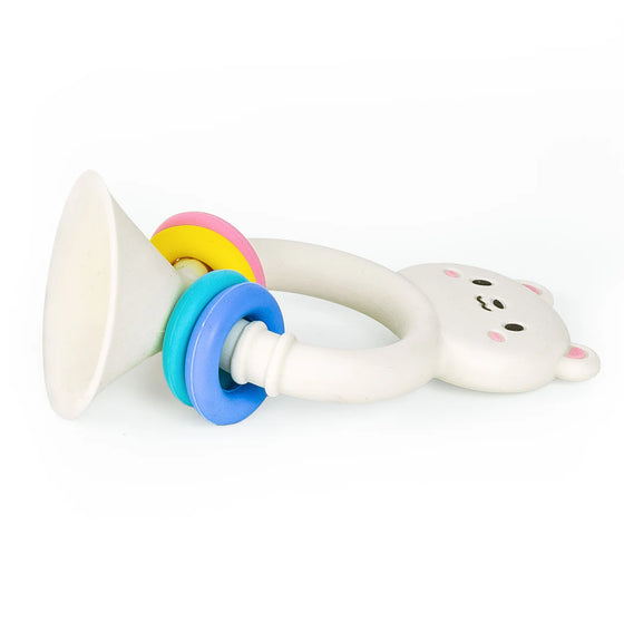Jouet ventouse silicone ours Bear Tiger Tribe hochet bébé chaise haute