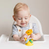 Jouet ventouse silicone lion Tiger Tribe hochet bébé chaise haute