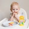 Jouet ventouse silicone lion Tiger Tribe hochet bébé chaise haute