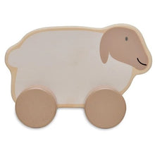  Jouet roulant mouton en bois pour bébé Jollein. Voiture agneau. développement motricité et éveil bébé.