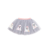 Jupe grise fantômes sequins enfant Great Pretenders détail