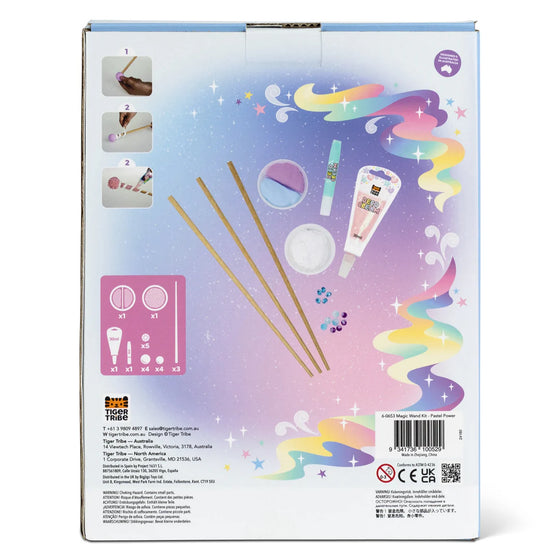 Kit créatif baguette magique Pastel Power Tiger Tribe pour enfants – Ma Biche concept store