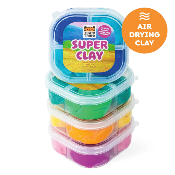 Kit de pâte à modeler enfants Claytopia Dino World Tiger Tribe – Ma Biche concept store