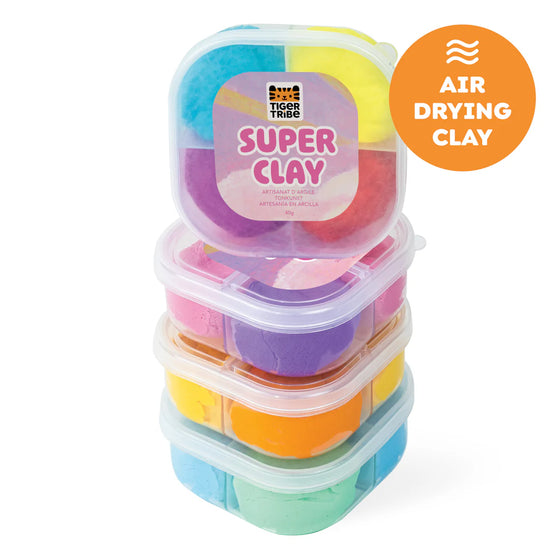 Kit créatif pâte auto-durcissante licorne Claytopia Tiger Tribe – Ma Biche concept store