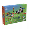 kit construction enfants plus-plus go vehicules 500 pieces voitures