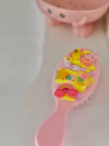 Kit DIY brosse à cheveux verte avec crème décorative et éléments kawaii – Maison Ayaka