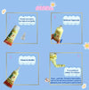 Kit DIY pour décorer un cadre photo avec crème chantilly et charms kawaii – Maison Ayaka