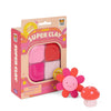 Kit pâte autodurcissante Sunset Tiger Tribe avec fleurs et champignon roses – activité créative enfant sans cuisson