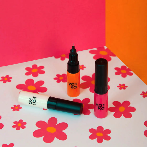 YAKA - Kit nail art - FLOWER POWER