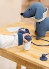 Kit vétérinaire en silicone pour enfant Petikids avec stéthoscope seringue et accessoires