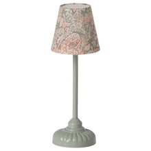  Lampadaire Vintage menthe pour lapins et souris Maileg.