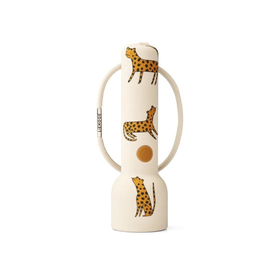 Lampe torche en silicone rechargeable Gry Leopard Sandy Liewood.