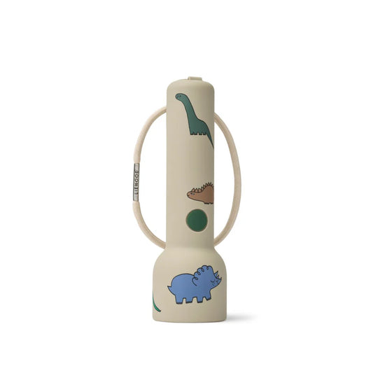 Lampe torche rechargeable Dinosaures Mist Liewood.