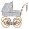 Landau jouet pour poupées Minnie motif fleuri bleu et rose – Konges Sløjd