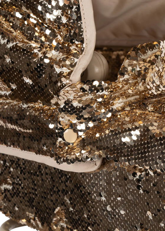 Landau pour poupée à sequins dorés – Konges Sløjd