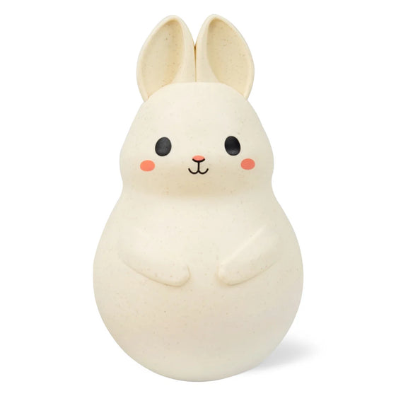 Jouet bébé lapin culbuto en plastique écologique – Tiger Tribe