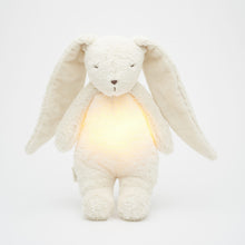  Peluche lapin vintage blanc polaire Moonie.