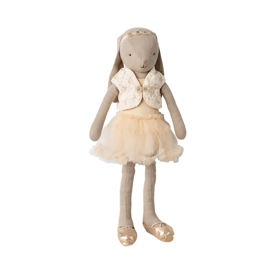 lapine Maileg taille 3 tutu crème