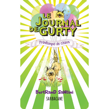  Carte audio Yoto "Le Journal de Gurty – Printemps de chien" de Bertrand Santini, roman humoristique pour enfants dès 8 ans