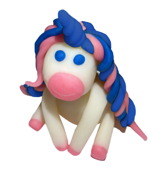 ma Licorne en pâte à modeler PATACREER