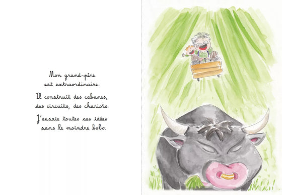 Livre Grand-Père Les Petits Poèmes - livre tendre pour enfants et familles, cadeau pour grand-père