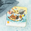 Livre de bain Messy Farm Tiger Tribe – livre bébé animaux ferme qui change de couleur dans l’eau