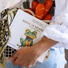  Livre pour enfants Basile la grenouille et le potager – Les Contes de Léon et Augustine