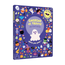  Livre Cherche et trouve des tout-petits Même pas peur Auzou éveil, livre Halloween bébé