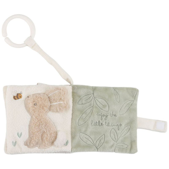 Livre d’activités poussette bébé Little Dutch collection Newborn avec oie et textures sensorielles