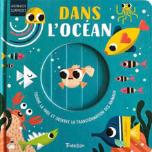  Livre interactif "Dans l'océan", Tourbillon.