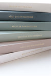 Livre de naissance bébé “Mon Amour” coloris Céleste Brume – album souvenirs à compléter