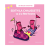 Livre enfant Edith la Chaussette va à la fête foraine Julie Bullier La Poule qui Pond couverture illustrée rose