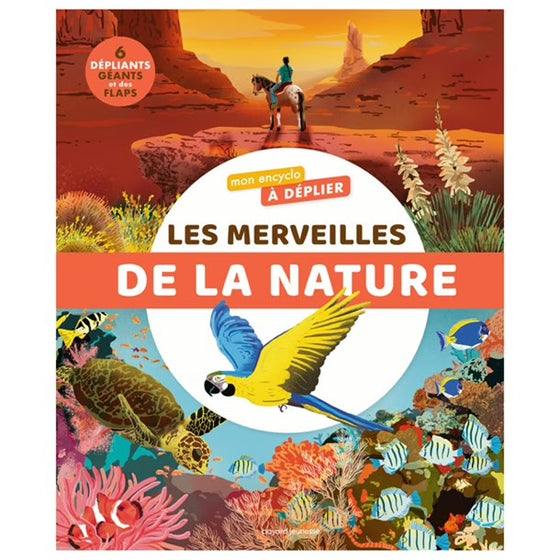 Livre Mon encyclo à déplier les merveilles de la nature, éditions Bayard.