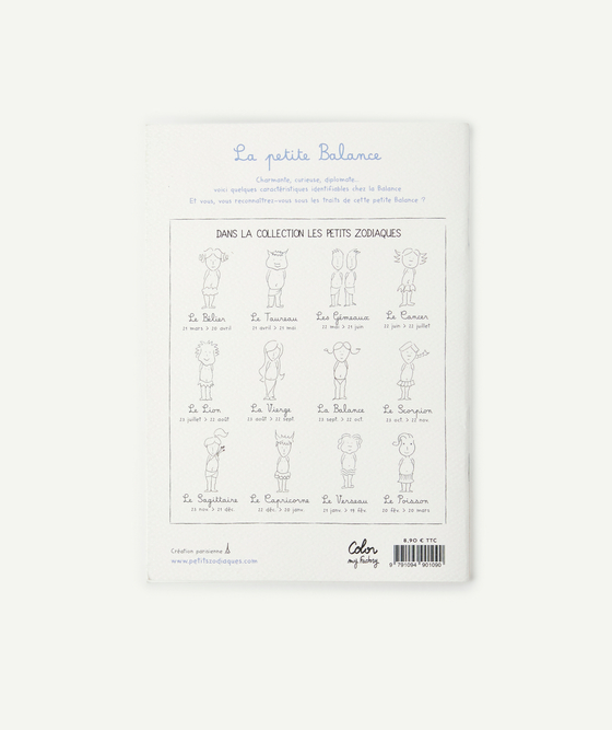 Couverture du livre La Petite Balance - collection Les Petits Zodiaques pour enfants nés entre le 23 septembre et le 22 octobre
