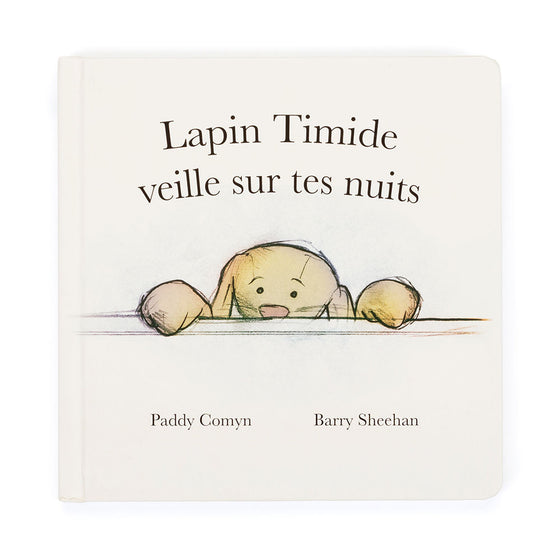 Livre Lapin Timide veille sur tes nuits Jellycat.