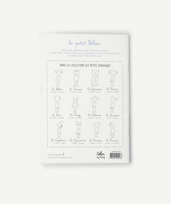 Couverture du livre Le Petit Bélier - Les Petits Zodiaques pour enfants nés entre le 21 mars et le 20 avril
