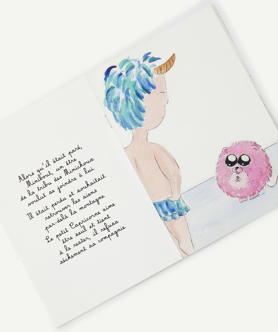 Couverture du livre Le Petit Capricorne - collection Les Petits Zodiaques pour enfants nés entre le 22 décembre et le 20 janvier