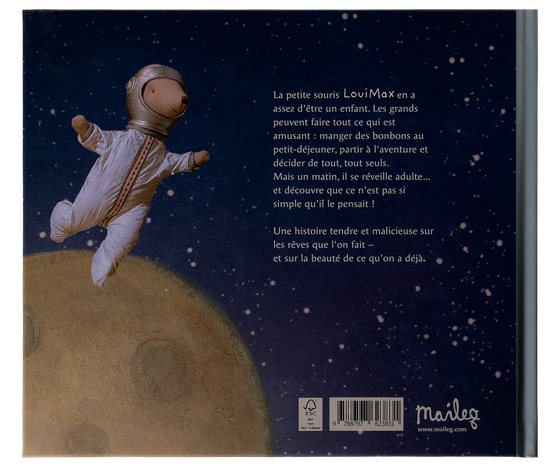 Livre Louimax Rêve d’être adulte – Histoire illustrée Maileg pour enfants