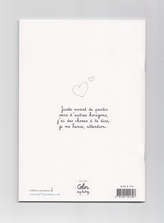 Couverture du livre Merci pour cette année - petit poème illustré à offrir à une maîtresse ou une nounou en fin d’année