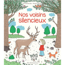  Livre Archibald Nos Voisins silencieux Albin Michel Jeunesse.