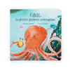 Livre Odell la Petite Pieuvre Courageuse Jellycat.