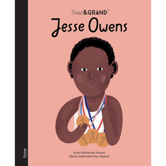 Livre pour enfants Petit & Grand Jesse Owens Kimane éditions – histoire du champion olympique