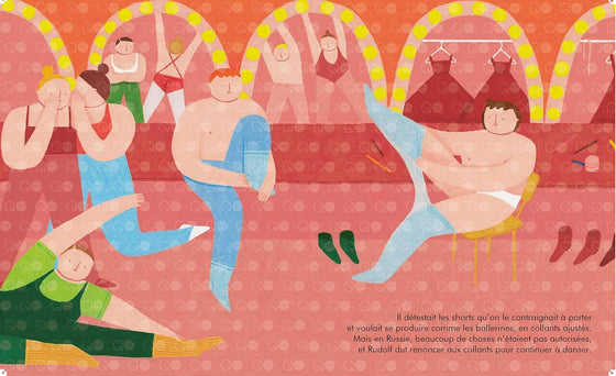Livre pour enfants Petit & Grand Rudolf Noureev Kimane éditions – histoire inspirante du danseur étoile