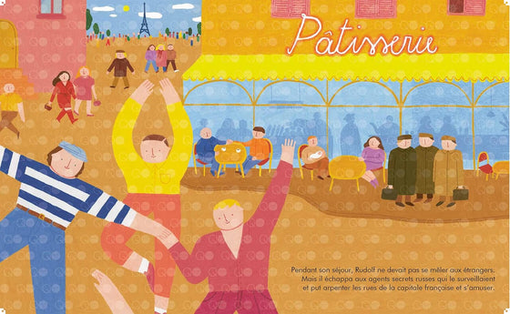 Livre pour enfants Petit & Grand Rudolf Noureev Kimane éditions – histoire inspirante du danseur étoile