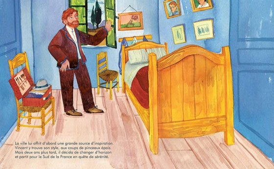 Livre Vincent Van Gogh - Petit et Grand - Kimane
