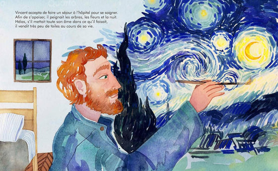 Livre Vincent Van Gogh - Petit et Grand - Kimane