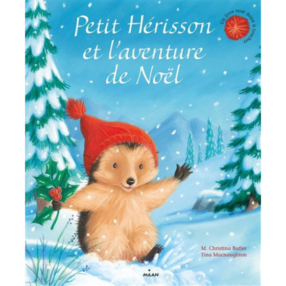 Livre Petit hérisson et l'aventure de Noël  Milan.